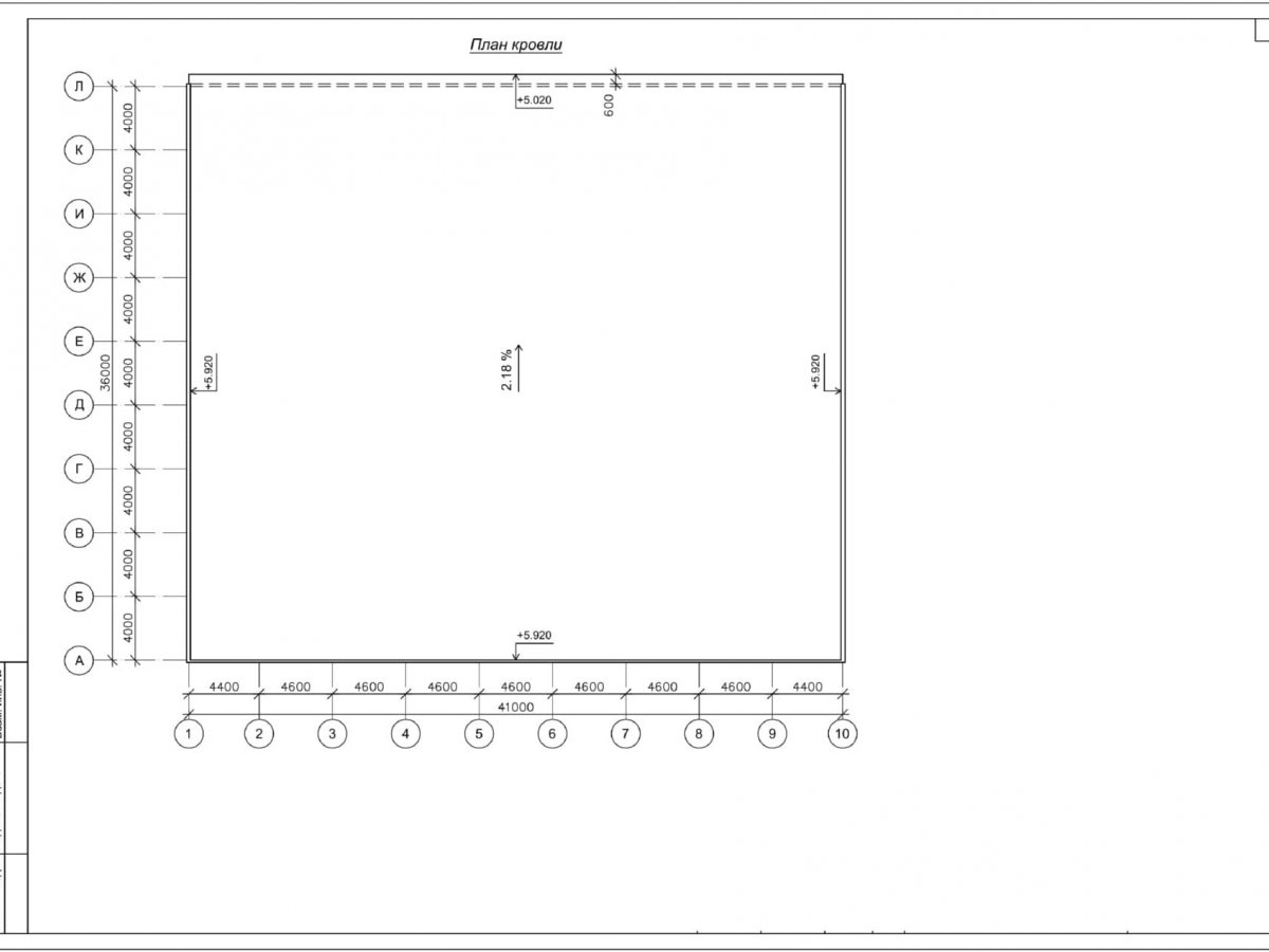Планировка Торговый центр из сэндвич-панелей -  фото 3