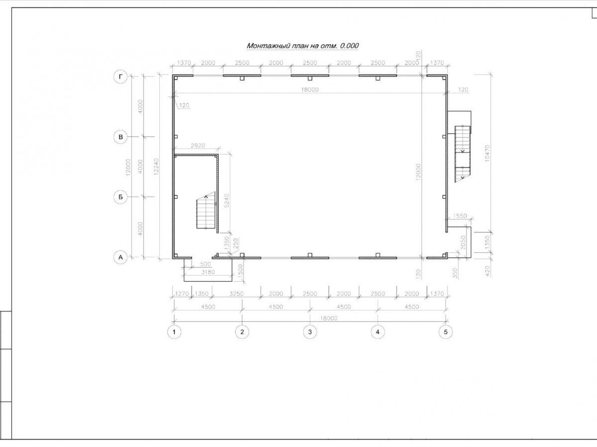 Планировка Офис из сэндвич-панелей -  фото 3