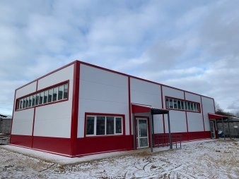 Офисный центр из сэндвич-панелей 